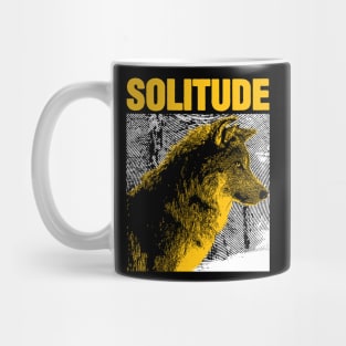 Solitude Wolf Mug